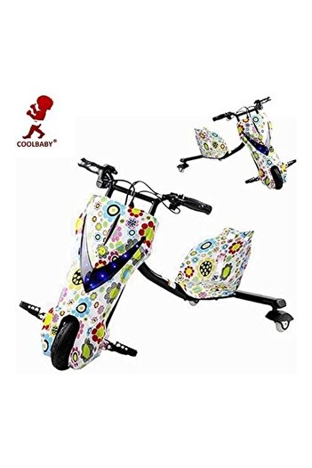 Generic Cool Baby 3-Wheel Electric Drifting Scooter 90x60x30cm