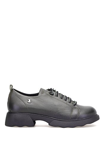 Venüs 2553801K Women's Genuine Leather Casual Shoes Green