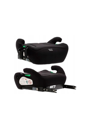 ADAMEX Isofix car booster Jazz approved R129 i-Size, adjustable isofix, cup holder, 125-150 cm, 22-36 kg