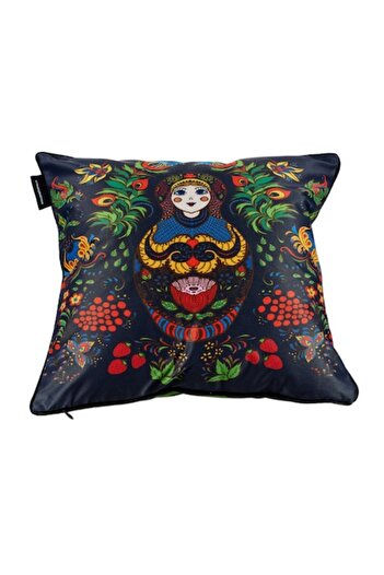 Complicat Rau Decorative pillow, Matryoshka, polyester, printed by direct sublimation, 43x43