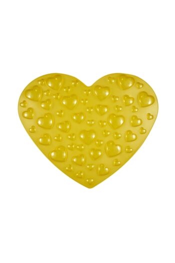Outlook Design Shower mat, Valentino, 570x450 mm, Yellow