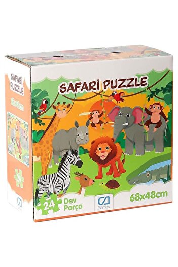 Budi Games Safari Puzzle 24 Pieces 5232