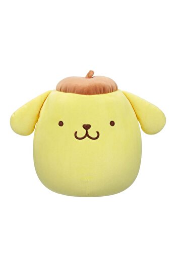 Squishmallows Little Plush 8 inch Sanrio Core Pompompurin in Brown Cap , Officially Licensed Kellyto