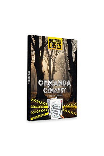 repro design Murder in the Forest - Detective Game |   Murder Case with Real Evidence 16+ Adult Strategy Game