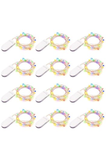 Generic Conbo LED Fairy Lights with 20 Micro LEDs on 7feet/2meter Copper Wire, 12 PCS a Pack, for DIY Weddi