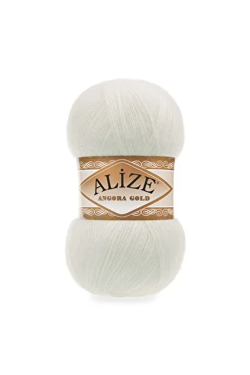 Alize Angora Gold Simless 62 (Ανοιχτή κρέμα)