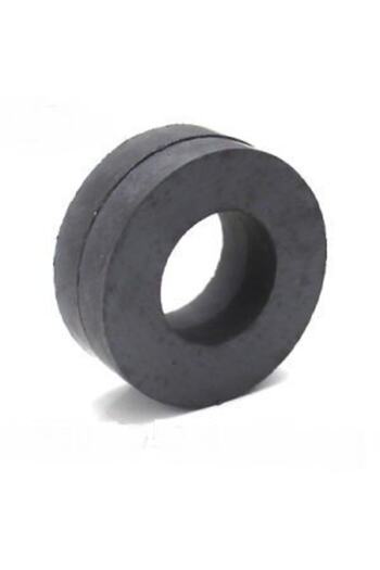 Dünya Magnet 4 Adet 70mm X D32mm X 10mm Ferrit Kömür Seramik Halka Mıknatıs
