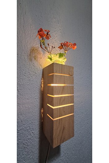 SY Single Piece 220-Powered Multi-Purpose Decorative Tv Side Nightstand Top Night Light