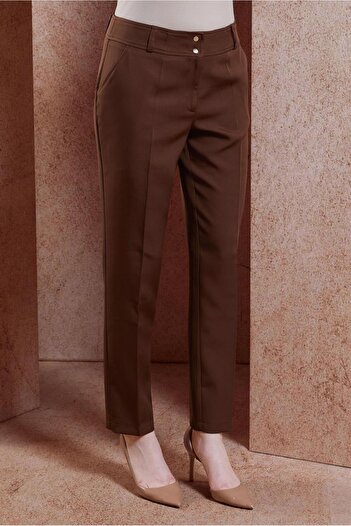 Alvina High Waist Trousers - 70714 Model