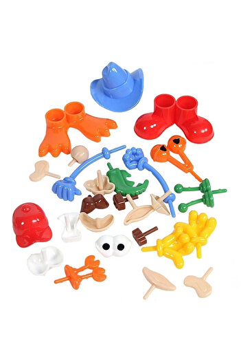 Bubu Play Dough Accessory Body Parts 26 Pieces