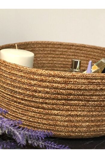 BEVEZ HOME Wicker 25x10 Bathroom and Kitchen Organizer - Καλάθι και δέσμη πολλαπλών χρήσεων