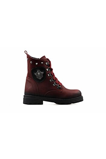 Jump 24221 B-Burgundy Boots Μπορντό