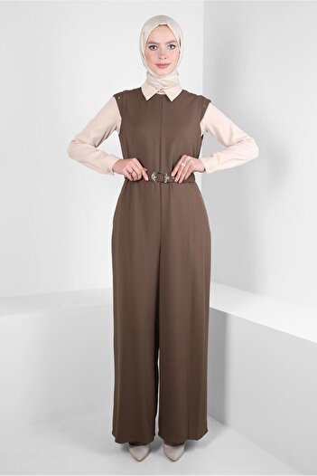 Alvina BELTED DOUBLE CREPE JUMPSUIT 44231