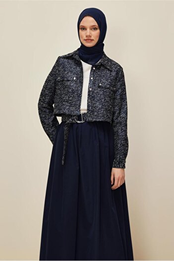 Alvina Skirted Jacquard Suit 45935