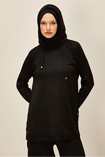 Alvina Hooded Knit Tunic 45855