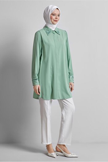 Alvina Pul Printed Shirt Tunic 45320