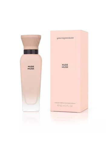 Adolfo Dominguez NUDE MUSK Eau de Parfum with vaporizer for women 60 ml