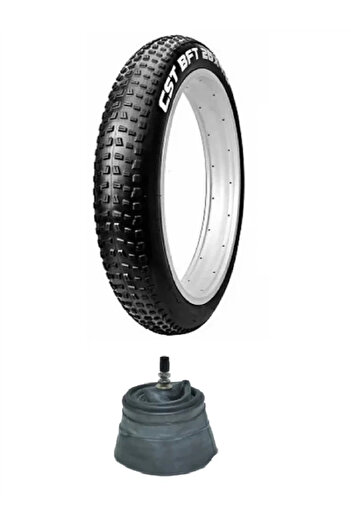 CST 20 Jant 20x4.0 (100-406) Fat Bike Dış Lastiği BFT C1752 + IRC İç Lastik Seti