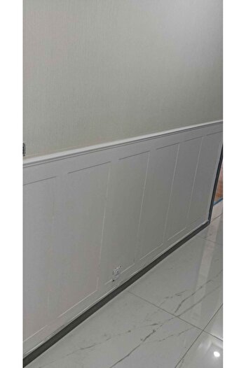 lexi Lx Iskandinav Duvar Çıtası 100 Cm X 8 Cm (5 ADET) Çocuk Odası Dekorasyonu Boyanabilir Duvar Çıtası