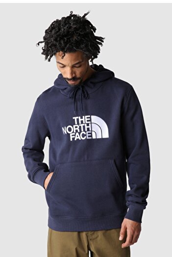 THE NORTH FACE Pánská outdoorová mikina s kapucí Nf00ahjy Drew Peak s kapucí v námořnické modré