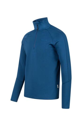 2AS Ανδρικός ιδρώτας με μισό φερμουάρ Kherlen Navy Blue