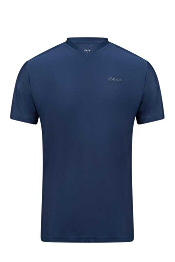 2AS Μπλουζάκι Elba V-Neck Navy Blue