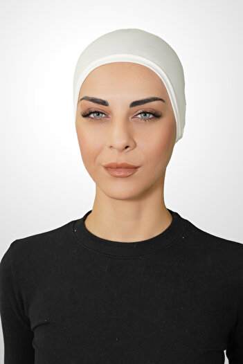 Şalcenneti.com Quick-Drying Snap-On Micro Swimsuit for Sea & Pool White