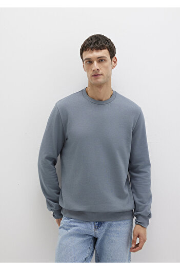 Mavi Crew Neck Gray Sweatshirt 0S10457-80889