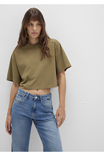 Mavi Χακί μπλουζάκι Crop Boxy Fit 1613345-71563