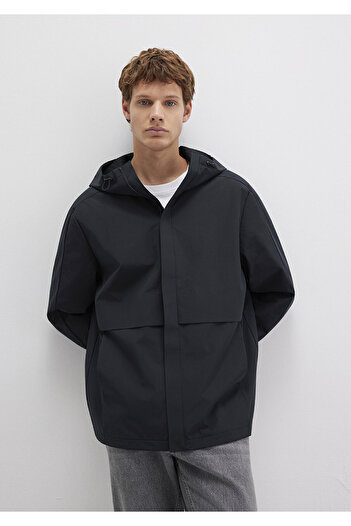 Mavi Hooded Black Jacket Regular Fit / Regular Cut 0110348-900