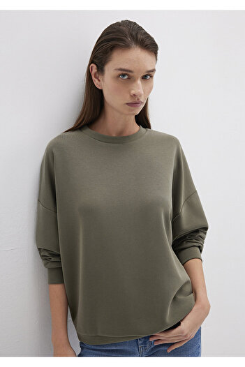 Mavi Lux Touch Tencel Tm Modal Green Sweatshirt 168837-87538