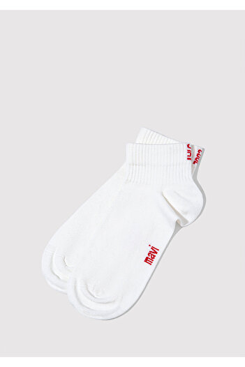 Mavi White Booties Socks 0911605-20843