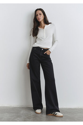 Mavi Παντελόνι Malibu All Blue Anthracite Jean 1010152 -84023