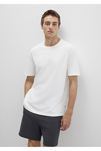 Mavi Λευκό Basic T-shirt Loose Fit / Χαλαρή Ραφή 0612823-70057