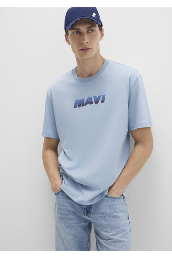 Mavi Τυπωμένο T-Shirt Loose Fit / Χαλαρή Άνετη Γραμμή 0612904-80796