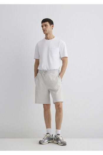 Mavi Light Gray Shorts 0410254-80192
