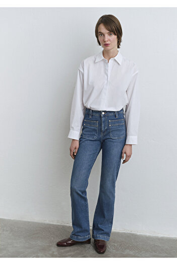 Mavi Pantaloni de jeans Tilda Iconic Vintage albastru închis 1012588-89597