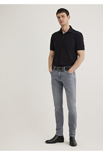 Mavi James Lux Black Grey Smoke Jean Παντελόνι 0042489350