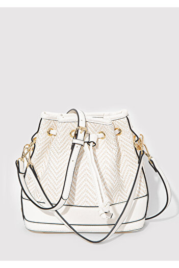 Mavi White Bucket Bag 1913093 -620
