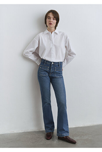 Mavi Pantaloni de jeans Tilda Iconic Vintage albastru închis 1012588-89597