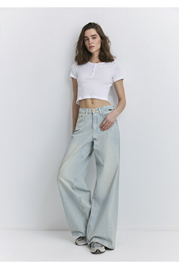 Mavi Pantaloni de jeans albastru deschis iconiți Miami 1010727 -89942