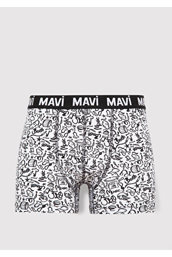Mavi Τριπλό εμπριμέ μπόξερ 0911872 -900