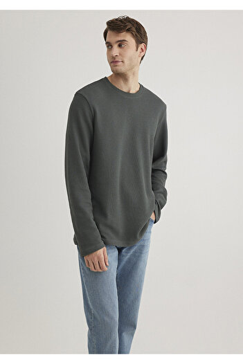 Mavi Anthracite Color Regular Fit Sweatshirt - 0611925 -71598