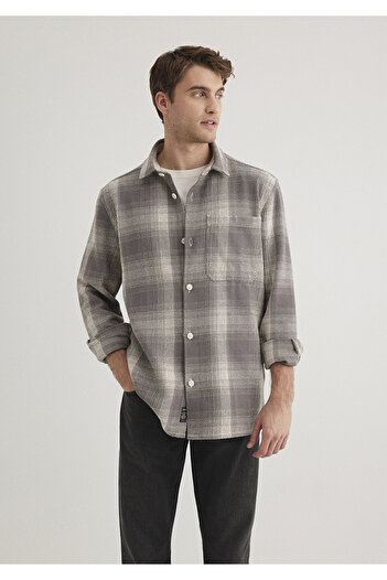 Mavi Checkered Gray Shirt Regular Fit / Regular Fit 0211333 -89072