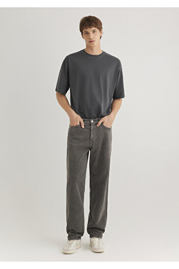Mavi Toronto Street Anthracite Velvet Jean Trousers 0010289 -88438