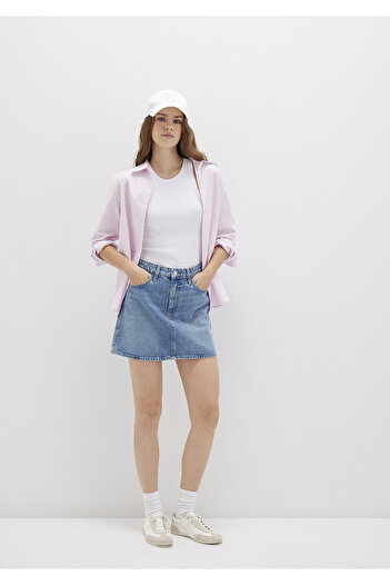 Mavi Fusta Bailey All Blue Shaded Indigo Si Jean 1310204 -87098