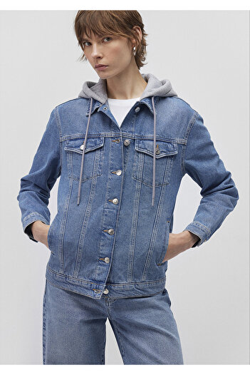 Mavi Jachetă de blugi Karla 90s Indigo Blue 110154-85296