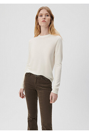 Mavi Pulover alb Slim Fit / Narrow Cut 1710399-70057