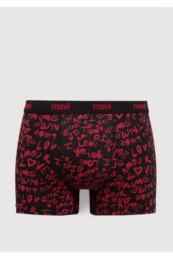 Mavi Bedruckte schwarze Boxershorts0910948-900