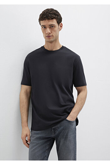 Mavi Black Basic T-Shirt Loose Fit / Loose Relaxed Fit 0611596 -900